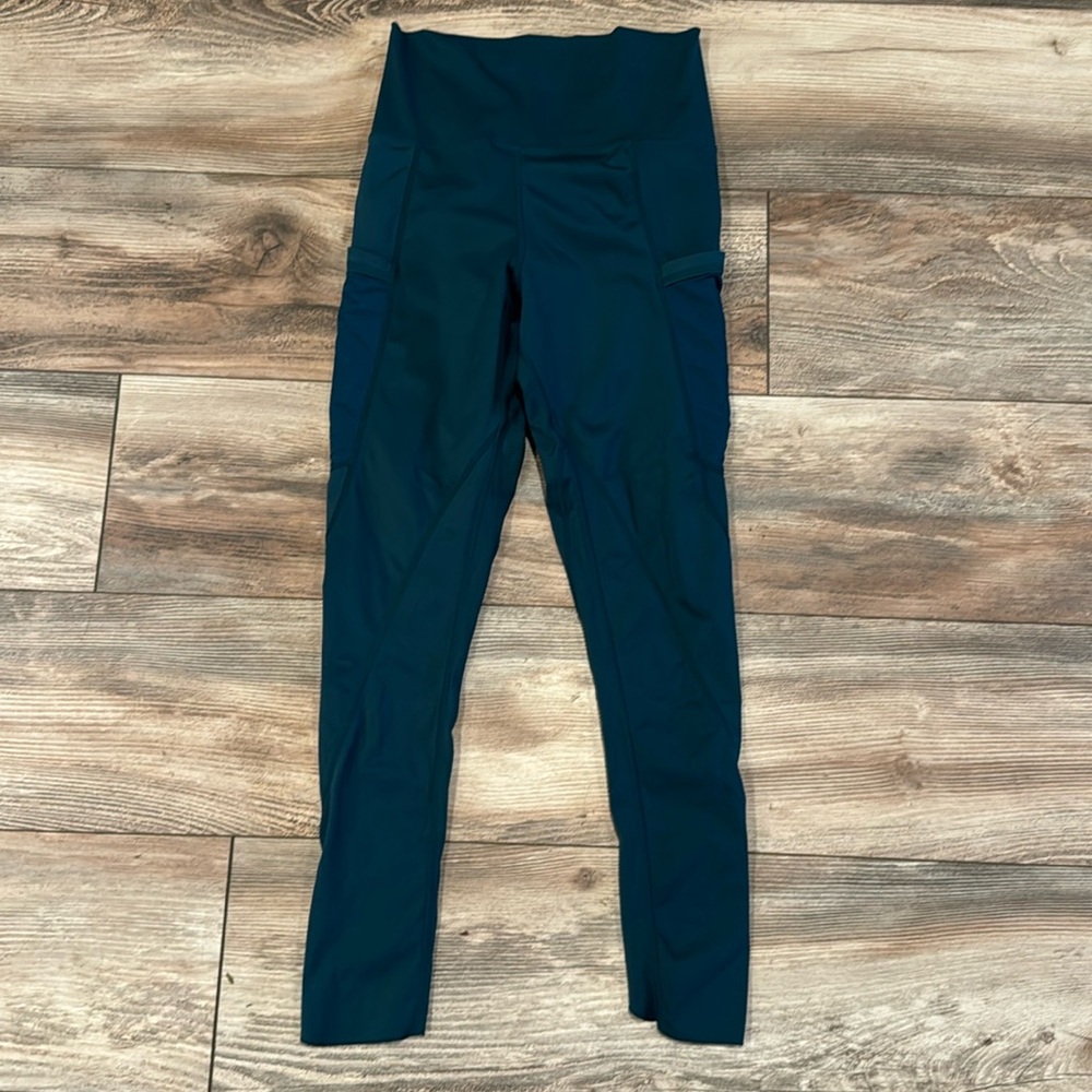 Teal leggings